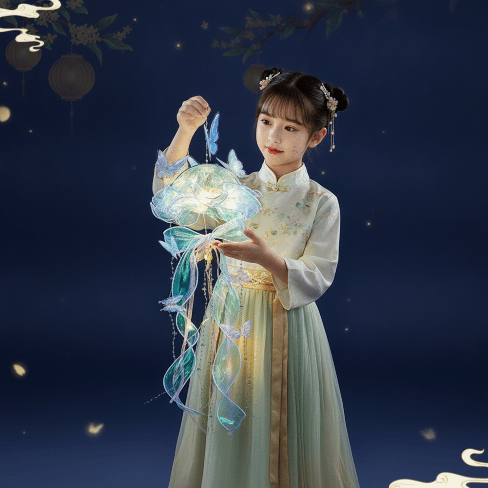 수제 해파리 랜턴 빛나는 야광 나비 램프 만들기 쉬운  - Easy Cosplay Prop 리뷰 및 가격