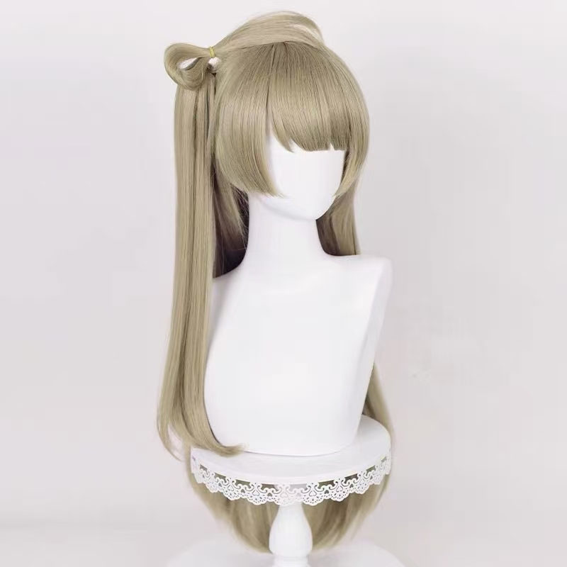 미나미 코토리 코스프레 가발 호랑이 입 클립 포니테일이 - Wig Fiber Net 리뷰 및 가격