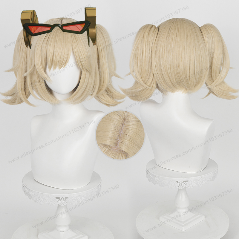 ZZZ Burnice Whita 코스프레 가발 28cm - Burnice Cosplay Prop 리뷰 및 가격