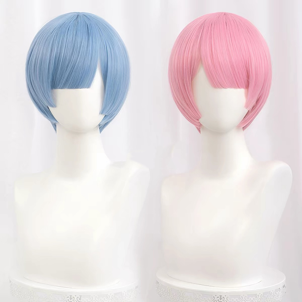 HAIRJOY ​​합성 머리 가발 Re: 제로 렘 램  - Wig Fiber Net 리뷰 및 가격