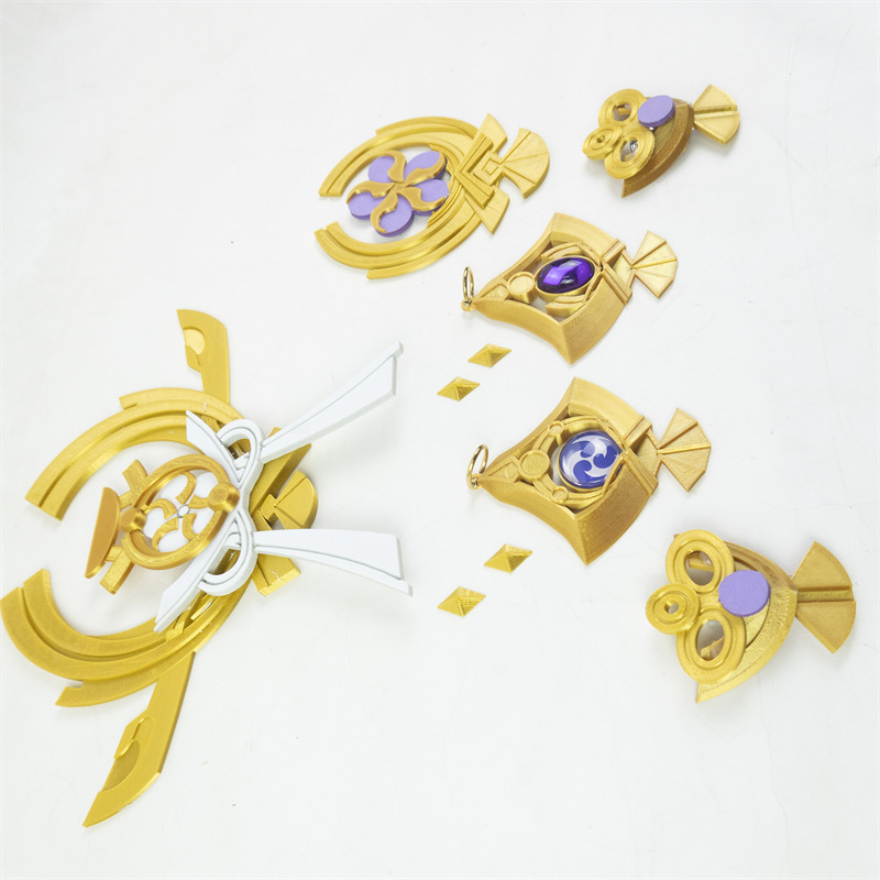 New Genshin Impact Yae Miko 코스 - Cosplay Prop 3D Print 리뷰 및 가격