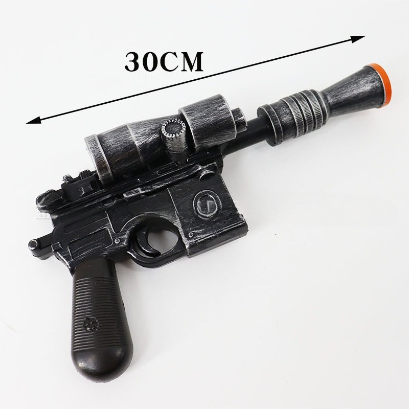 SW 한 솔로 권총 시뮬레이션 장난감 총 할로윈 파티  - Cosplay Prop Pistol 리뷰 및 가격